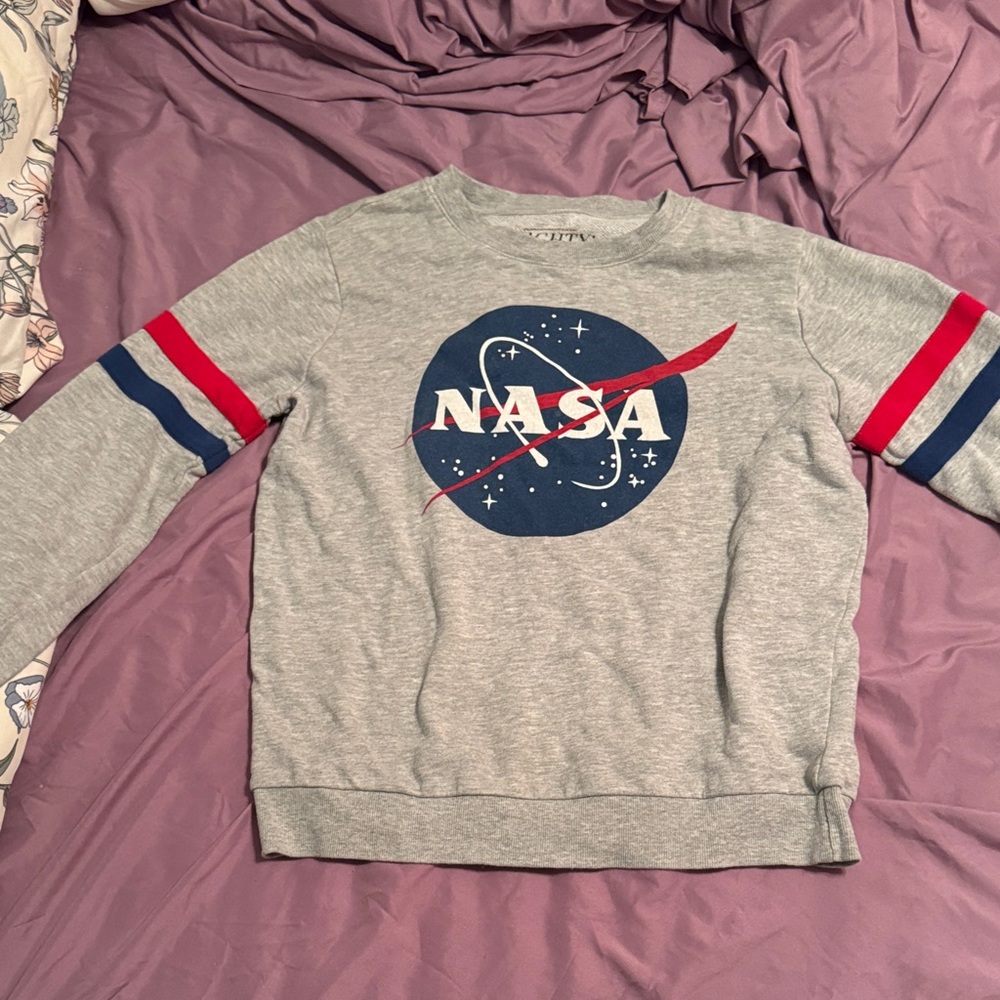 Mighty Fine Heather Gray Sweatshirt